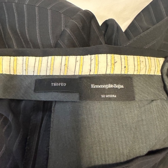 Ermenegildo Zegna (Su Misura) Trofeo Men's 100% Wool Suit - Picture 14 of 16